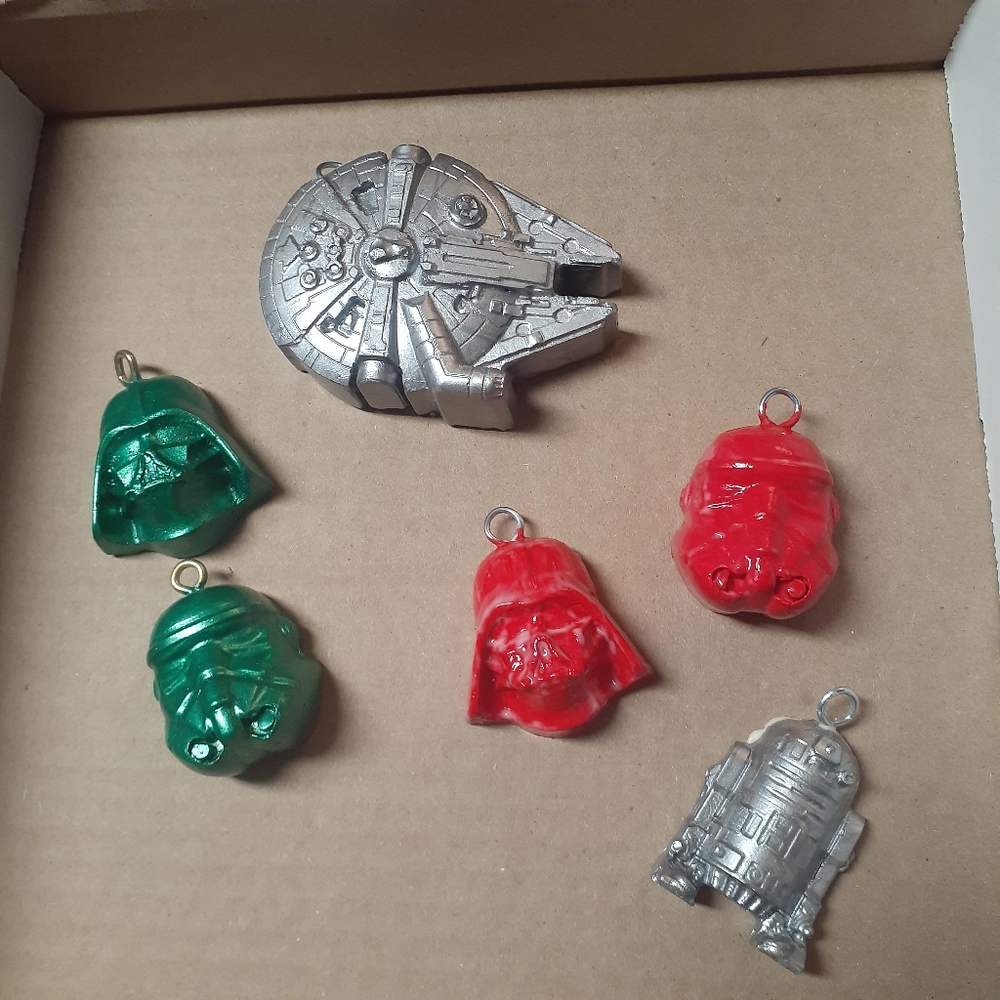 Star Wars Ornament Set Six Piece Set Hand Made